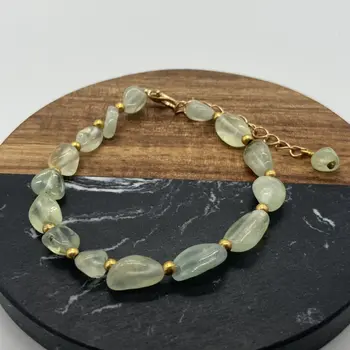 【金運を掴む】プレナイトの財運ブレスレット - 画像3